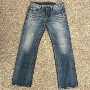Men’s Diesel Larkee Button Fly Regular Straight Jeans Size 32x32